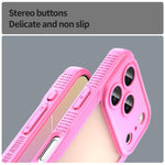 Custodia per telefono Armor Glaze PC Hybrid TPU, For iPhone 17 Pro Max, For iPhone 17 Pro, For iPhone 17, For iPhone Air