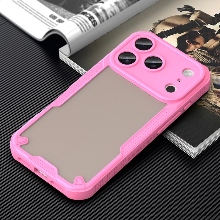 Custodia per telefono Armor Glaze PC Hybrid TPU, For iPhone 17 Pro Max, For iPhone 17 Pro, For iPhone 17, For iPhone Air