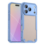 Custodia per telefono Armor Glaze PC Hybrid TPU, For iPhone 17 Pro Max, For iPhone 17 Pro, For iPhone 17, For iPhone Air