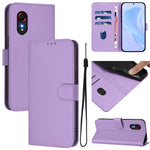 Custodia in pelle con cordino per Samsung Galaxy XCover 5