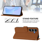 Custodia in pelle con cordino per Samsung Galaxy S25+ 5G