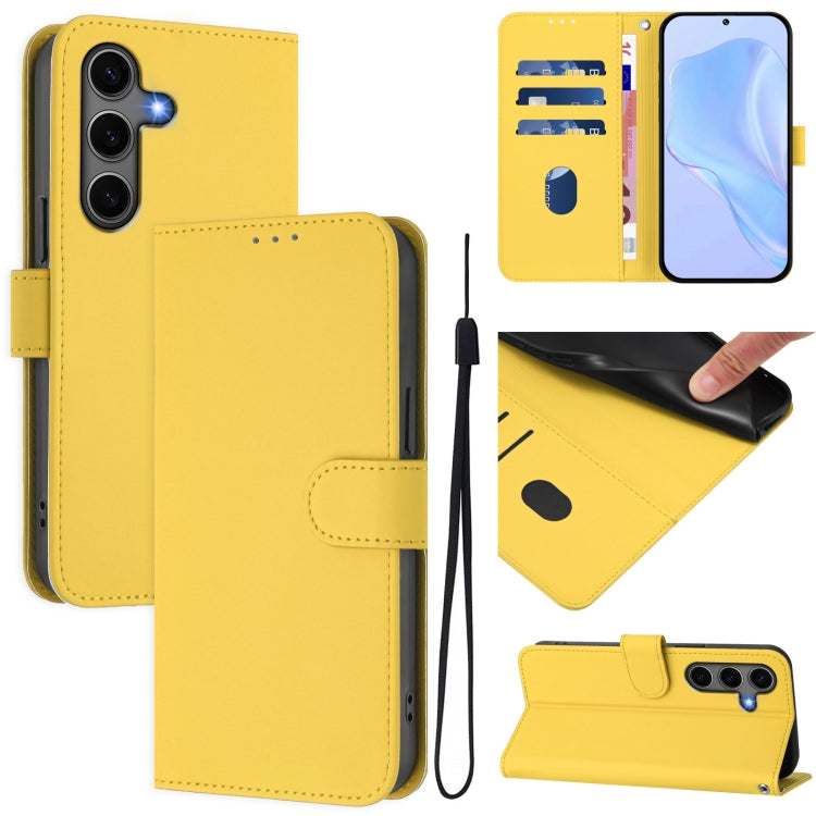Custodia in pelle con cordino per Samsung Galaxy S25+ 5G