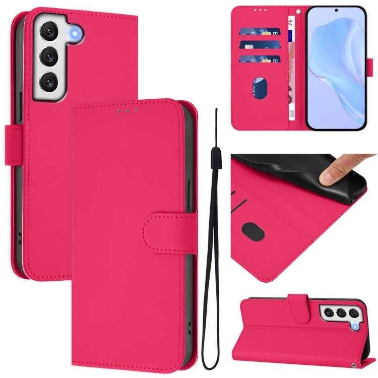 Custodia in pelle con cordino per Samsung Galaxy S22 5G