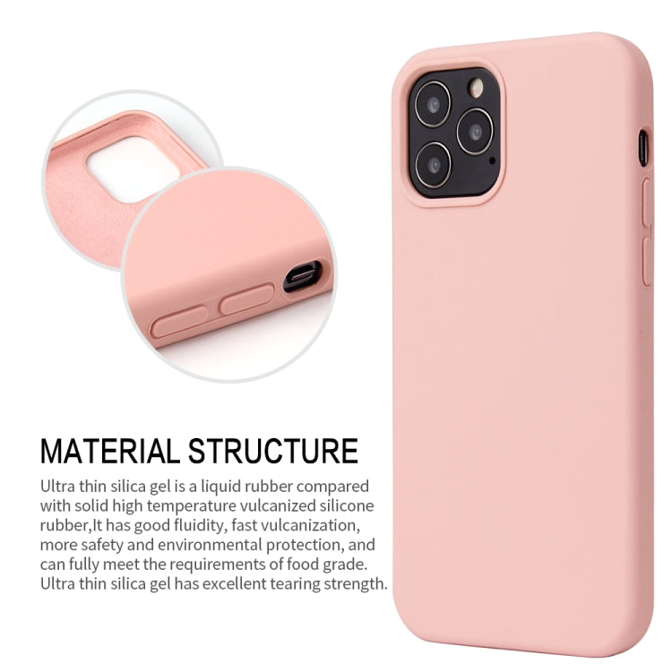 Custodia silicone liquido per iPhone 12 mini
