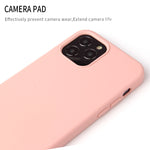 Custodia silicone liquido per iPhone 12 mini