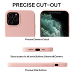 Custodia silicone liquido per iPhone 12 mini