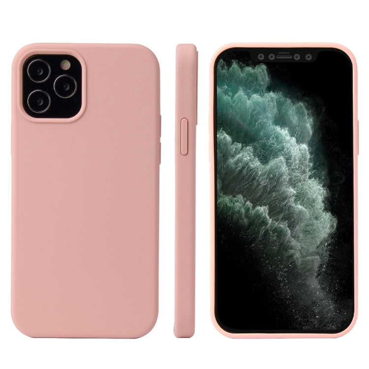 Custodia silicone liquido per iPhone 12 mini