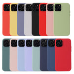 Custodia silicone liquido per iPhone 12 mini