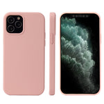 Custodia silicone liquido per iPhone 12 Pro Max