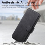Custodia pelle retrò antifurto per Galaxy S25 FE, Edge, S25 e S25+ 5G