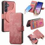 Custodia pelle antifurto con supporto MagSafe per Galaxy A08 A07 A18 A17 A57 A37