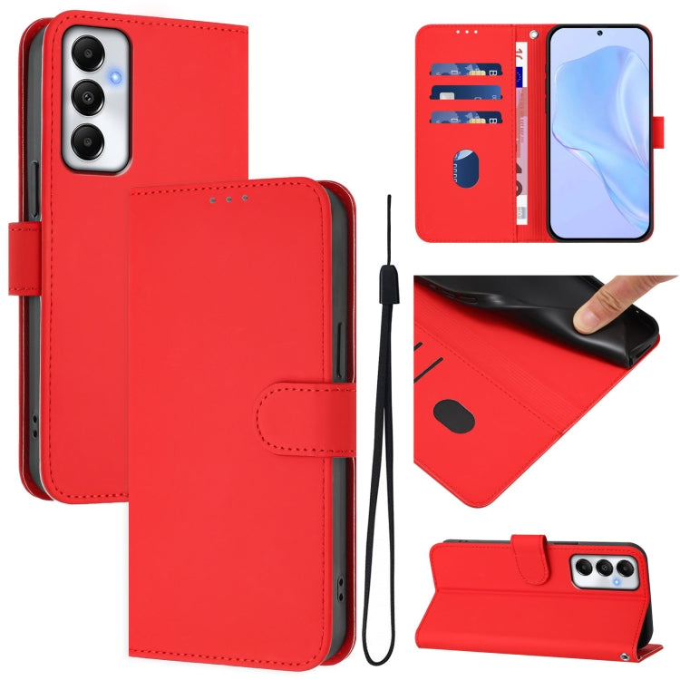 Custodia in pelle con cordino per Samsung Galaxy A05s 4G Global