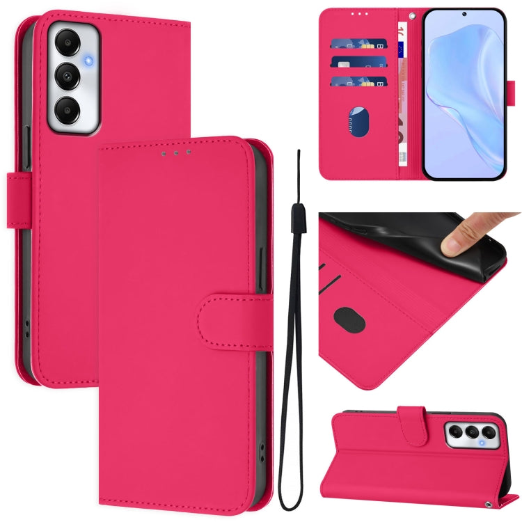 Custodia in pelle con cordino per Samsung Galaxy A05s 4G Global