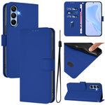 Custodia in pelle con cordino per Samsung Galaxy A15 5G / 4G
