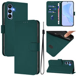 Custodia in pelle con cordino per Samsung Galaxy A15 5G / 4G