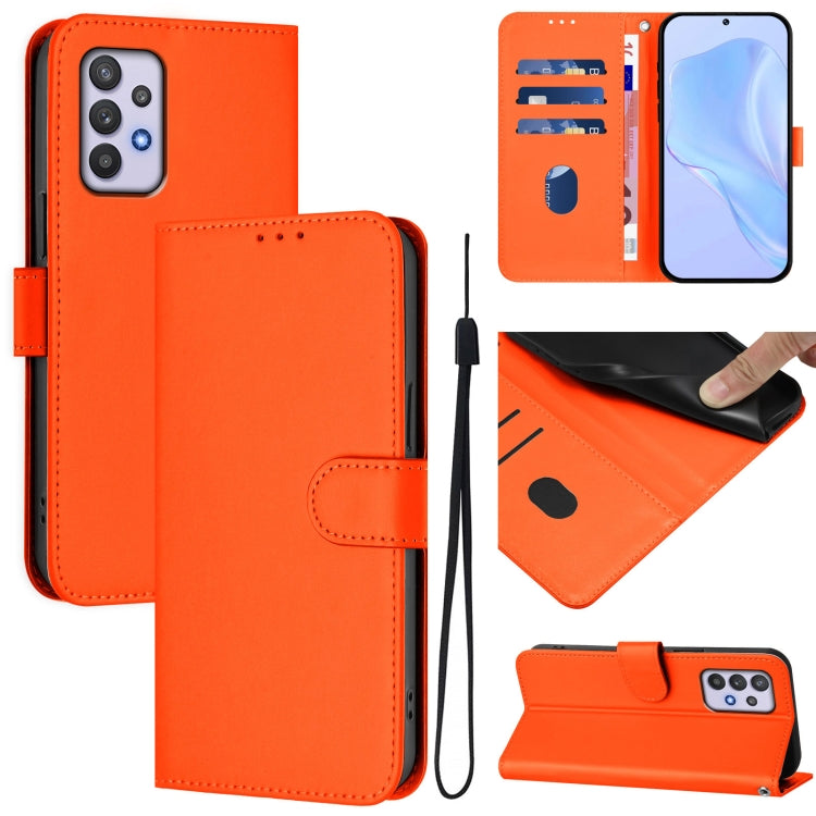 Custodia in pelle con cordino per Samsung Galaxy A32 5G / M32 5G