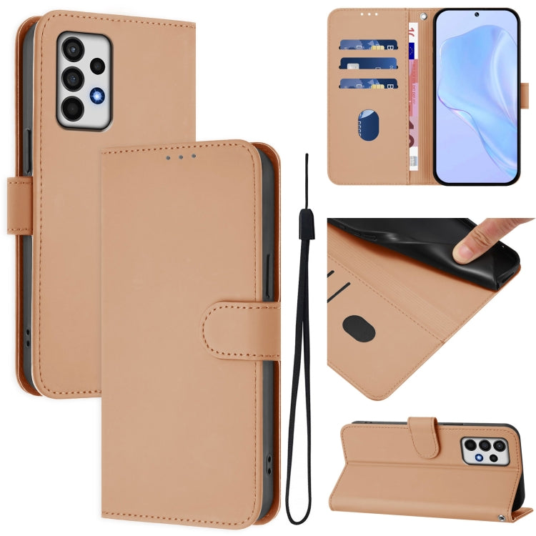 Custodia in pelle con cordino per Samsung Galaxy A52 4G/5G/A52s 5G