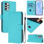 Custodia in pelle con cordino per Samsung Galaxy A52 4G/5G/A52s 5G