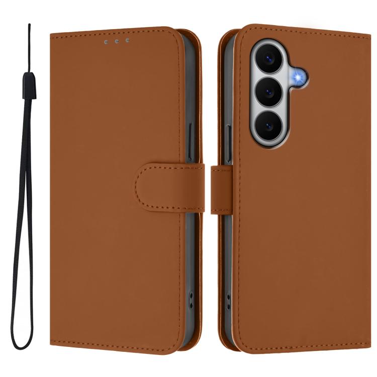 Custodia in pelle con cordino per Galaxy A27 5G