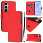 Custodia in pelle con cordino per Galaxy A27 5G
