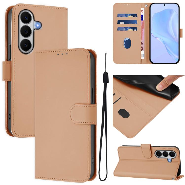 Custodia in pelle con cordino per Galaxy A27 5G