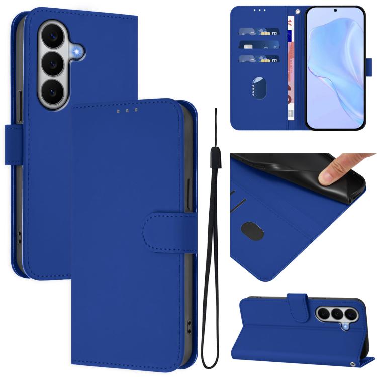 Custodia in pelle con cordino per Galaxy A27 5G