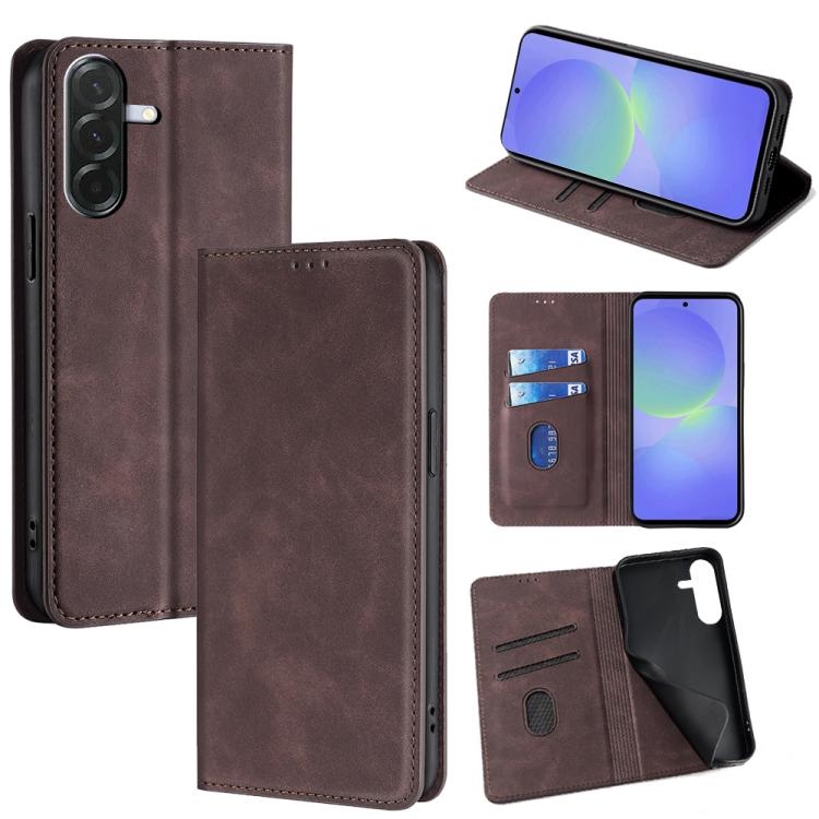 Custodia magnetica in pelle per Galaxy A57 5G, Galaxy A37 5G, Samsung Galaxy A56 - dettaglio 22