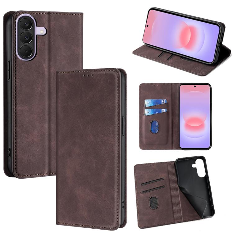 Custodia magnetica in pelle per Galaxy A57 5G, Galaxy A37 5G, Samsung Galaxy A56 - dettaglio 12