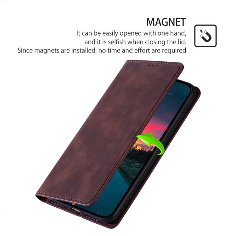 Custodia magnetica in pelle per Galaxy A57 5G, Galaxy A37 5G, Samsung Galaxy A56 - dettaglio 6