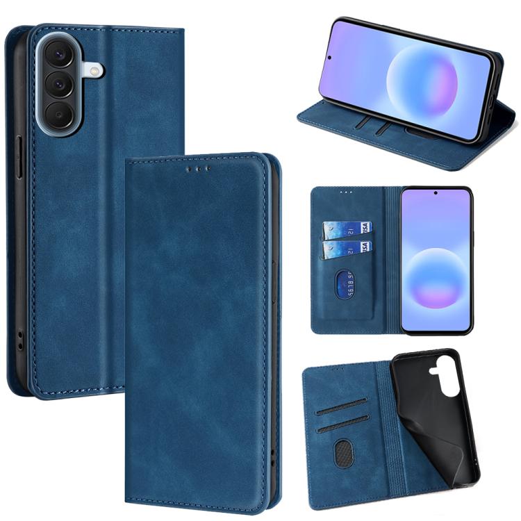 Custodia magnetica in pelle per Galaxy A57 5G, Galaxy A37 5G, Samsung Galaxy A56 - dettaglio 9