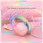 Cuffie gaming ONIKUMA X33 con luce RGB e microfono
