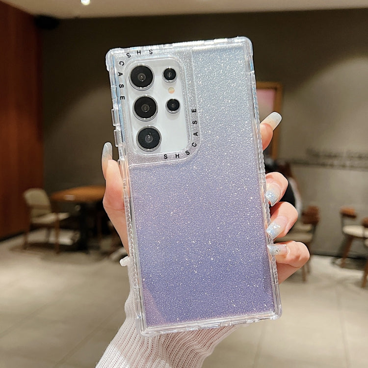 Custodia TPU glitterata a copertura totale per Samsung Galaxy S24 Ultra 5G