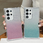 Custodia TPU glitterata a copertura totale per Samsung Galaxy S24 Ultra 5G