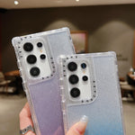 Custodia TPU glitterata a copertura totale per Samsung Galaxy S24 Ultra 5G