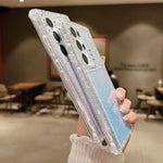 Custodia TPU glitterata a copertura totale per Samsung Galaxy S24 Ultra 5G