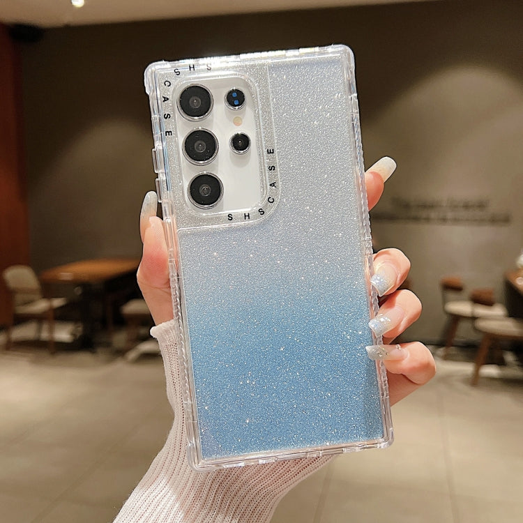 Custodia TPU glitterata a copertura totale per Samsung Galaxy S24 Ultra 5G