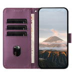 Custodia in pelle con fibbia triangolare per Samsung Galaxy S23, S20 FE e S22