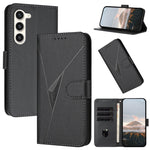 Custodia in pelle con fibbia triangolare per Samsung Galaxy S23, S20 FE e S22