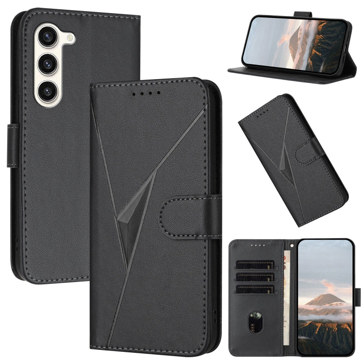 Custodia in pelle con fibbia triangolare per Samsung Galaxy S23, S20 FE e S22