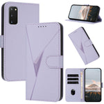 Custodia in pelle con fibbia triangolare per Samsung Galaxy S23, S20 FE e S22