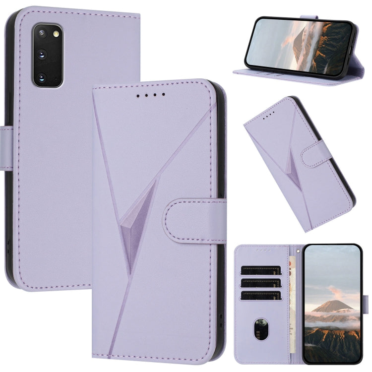 Custodia in pelle con fibbia triangolare per Samsung Galaxy S23, S20 FE e S22
