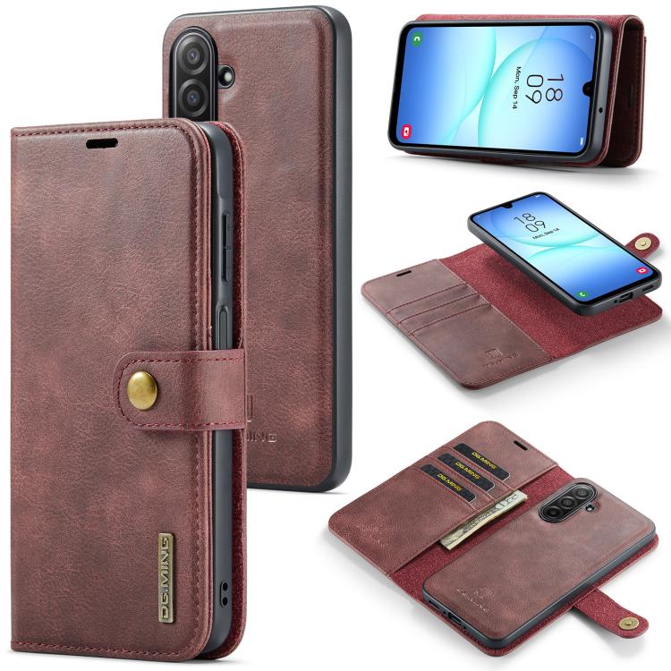 Custodia in pelle magnetica staccabile per Samsung Galaxy A57, A37, A27 e A17