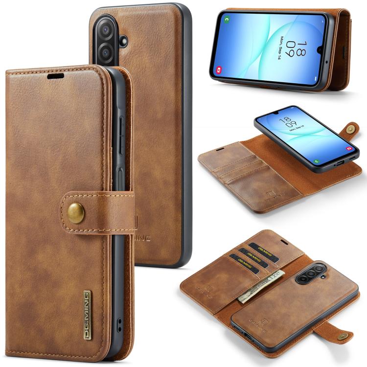 Custodia in pelle magnetica staccabile per Samsung Galaxy A57, A37, A27 e A17