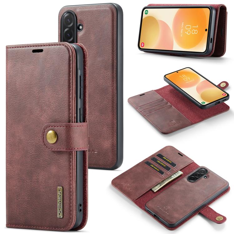 Custodia in pelle magnetica staccabile per Samsung Galaxy A57, A37, A27 e A17