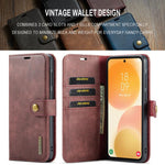Custodia in pelle magnetica staccabile per Samsung Galaxy A57, A37, A27 e A17
