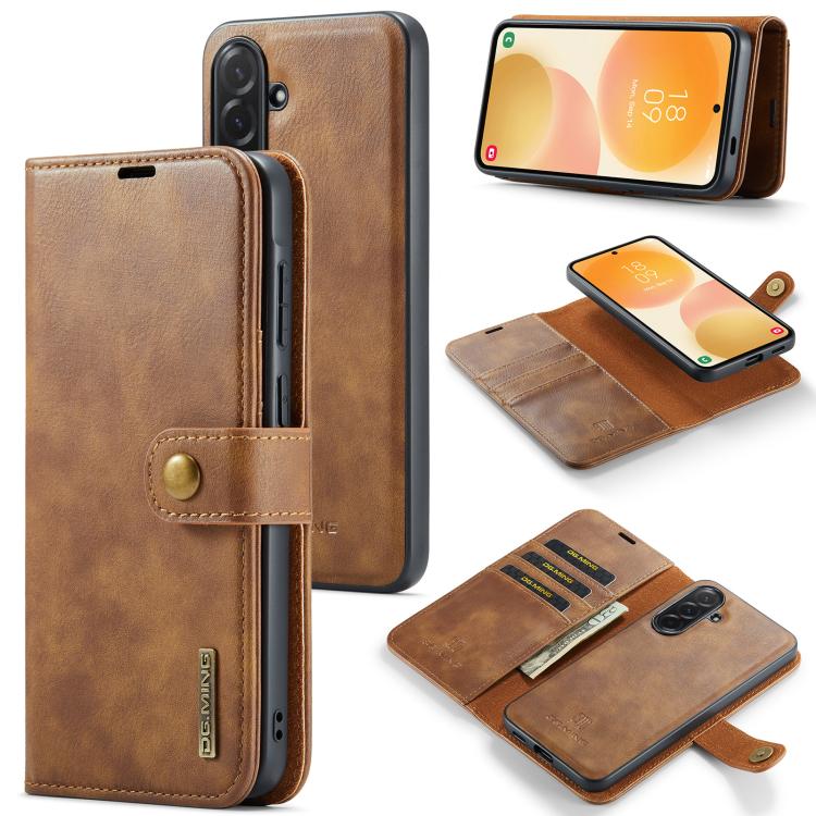 Custodia in pelle magnetica staccabile per Samsung Galaxy A57, A37, A27 e A17