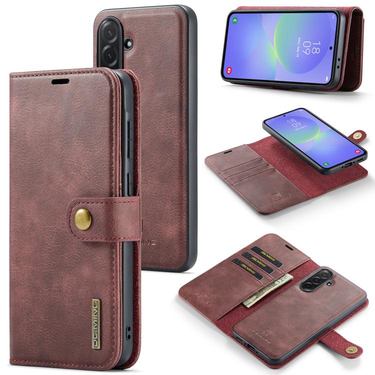 Custodia in pelle magnetica staccabile per Samsung Galaxy A57, A37, A27 e A17