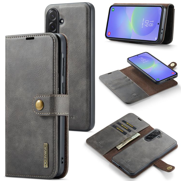 Custodia in pelle magnetica staccabile per Samsung Galaxy A57, A37, A27 e A17