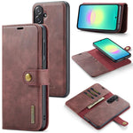 Custodia in pelle magnetica staccabile per Samsung Galaxy A57, A37, A27 e A17