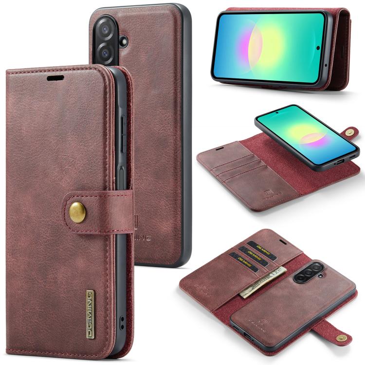 Custodia in pelle magnetica staccabile per Samsung Galaxy A57, A37, A27 e A17